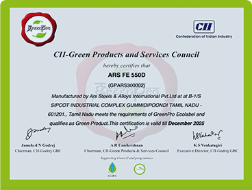 IGBC GreenPro certificate